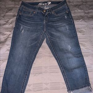 Seven7 capri jeans